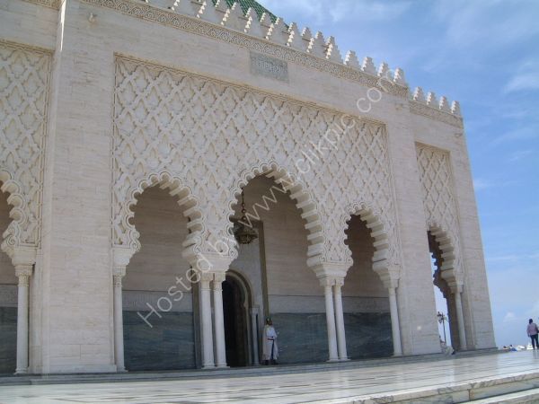 Front Entrance, Mausoleum of Mohammed V, Rabat